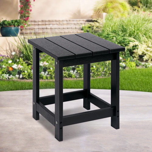 Denarrius Square Outdoor Side Table